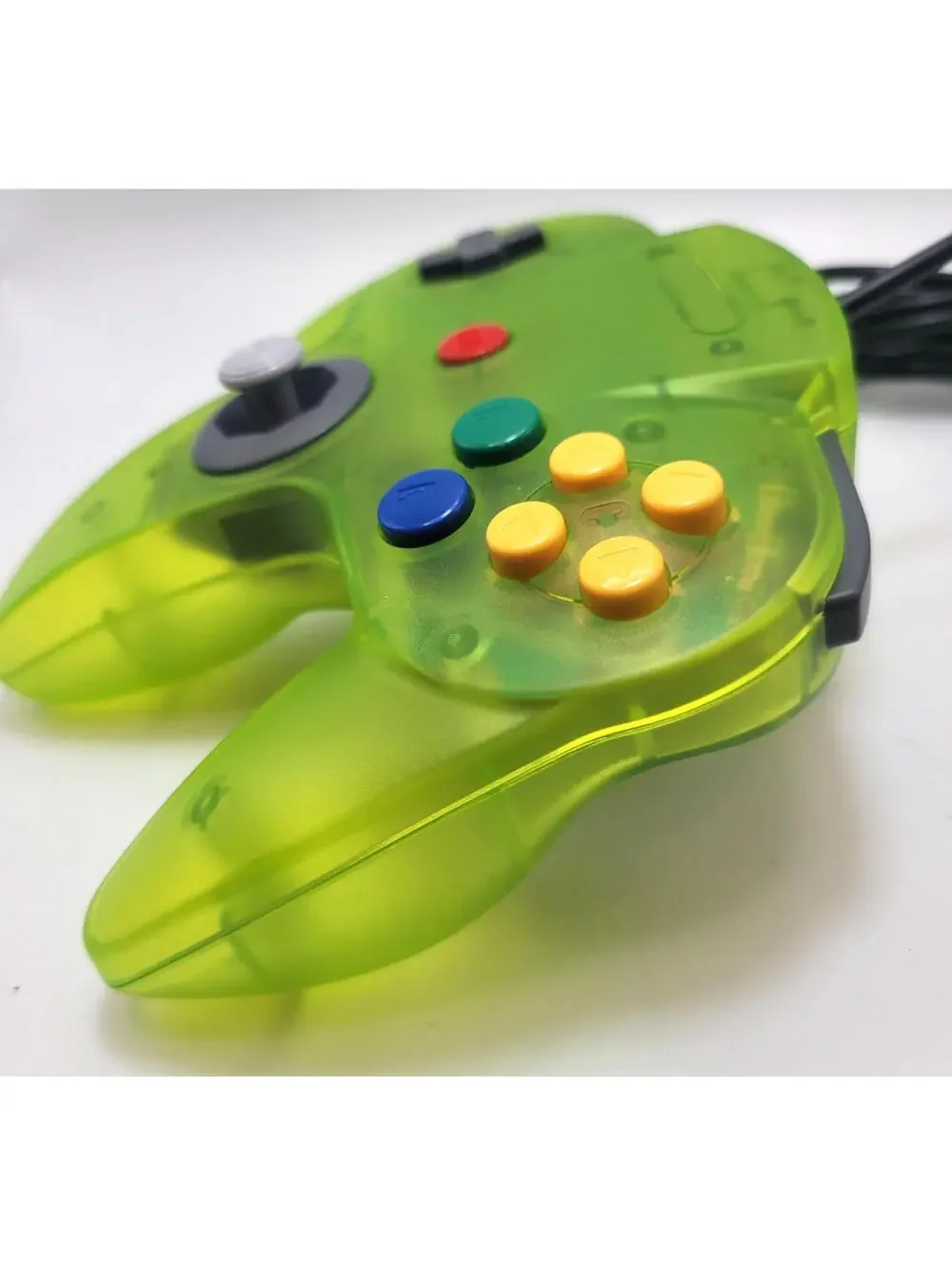 Nintendo 64 Wired Controller for N64 - TeknoGame® - Extreme Green - NEW IN BOX!